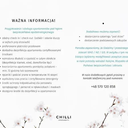 Chilliapartamenty Bliżej Morza Koral *